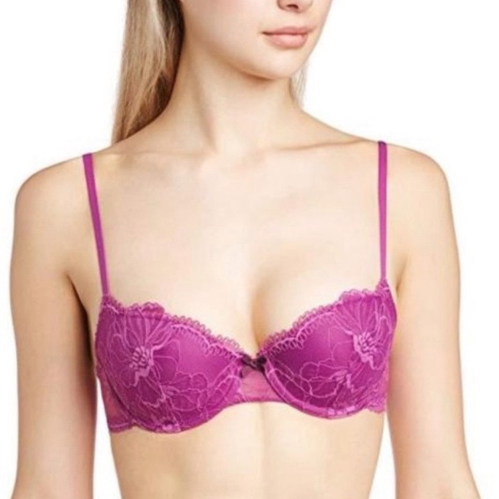 NWT Elle Macpherson Intimates Wind Chime Balconette  Bra 32D